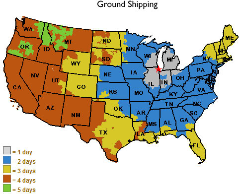 Shipping Map